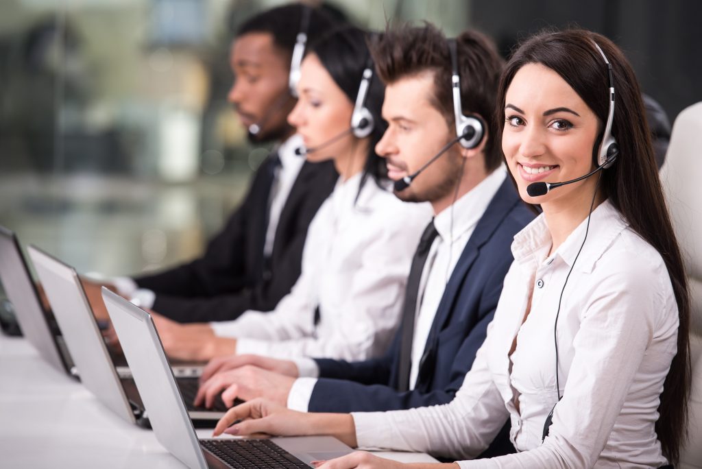 What precisely does it mean to have work done in an outsourced call centre?